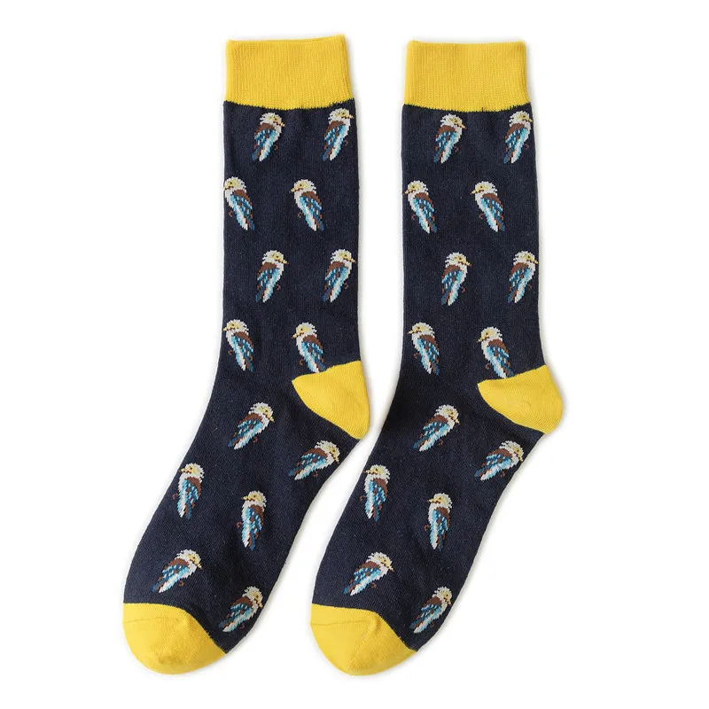 Cotton Sock Fruit Pattern Mid-calf Women - A448
