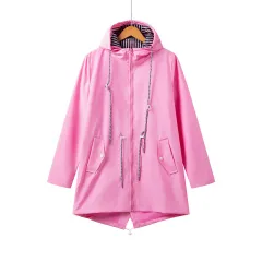 Women's Lightweight Spring And Autumn Outdoor Windbreaker Coat - Pink - View 1