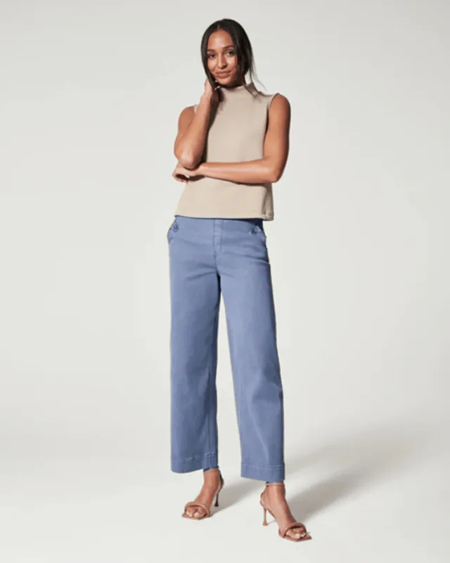 Multi Color Loose Temperament Casual Women's Pants Navy - Shop at LoveMi