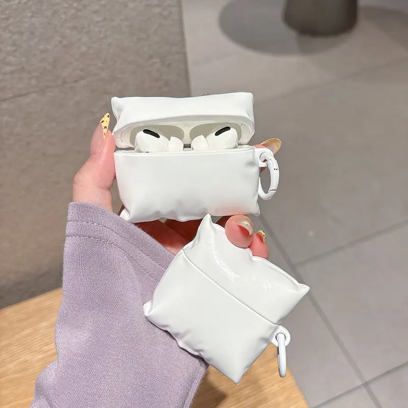 Cute Creative Pillow AirPods Pro Bluetooth Earbuds Case Cartoon