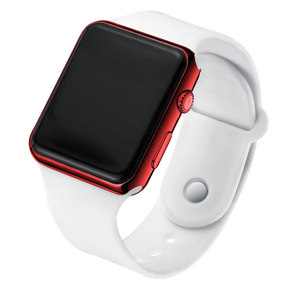 Red Shell White Strap