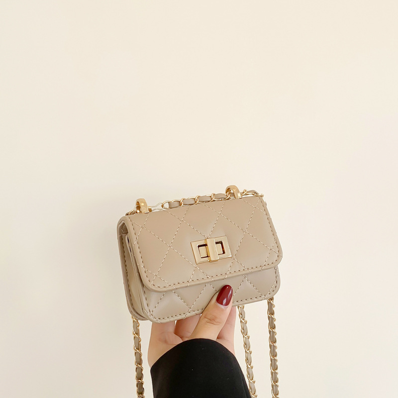 Fashionable Lock-Clasp Chain All-Match Crossbody Bag For Women