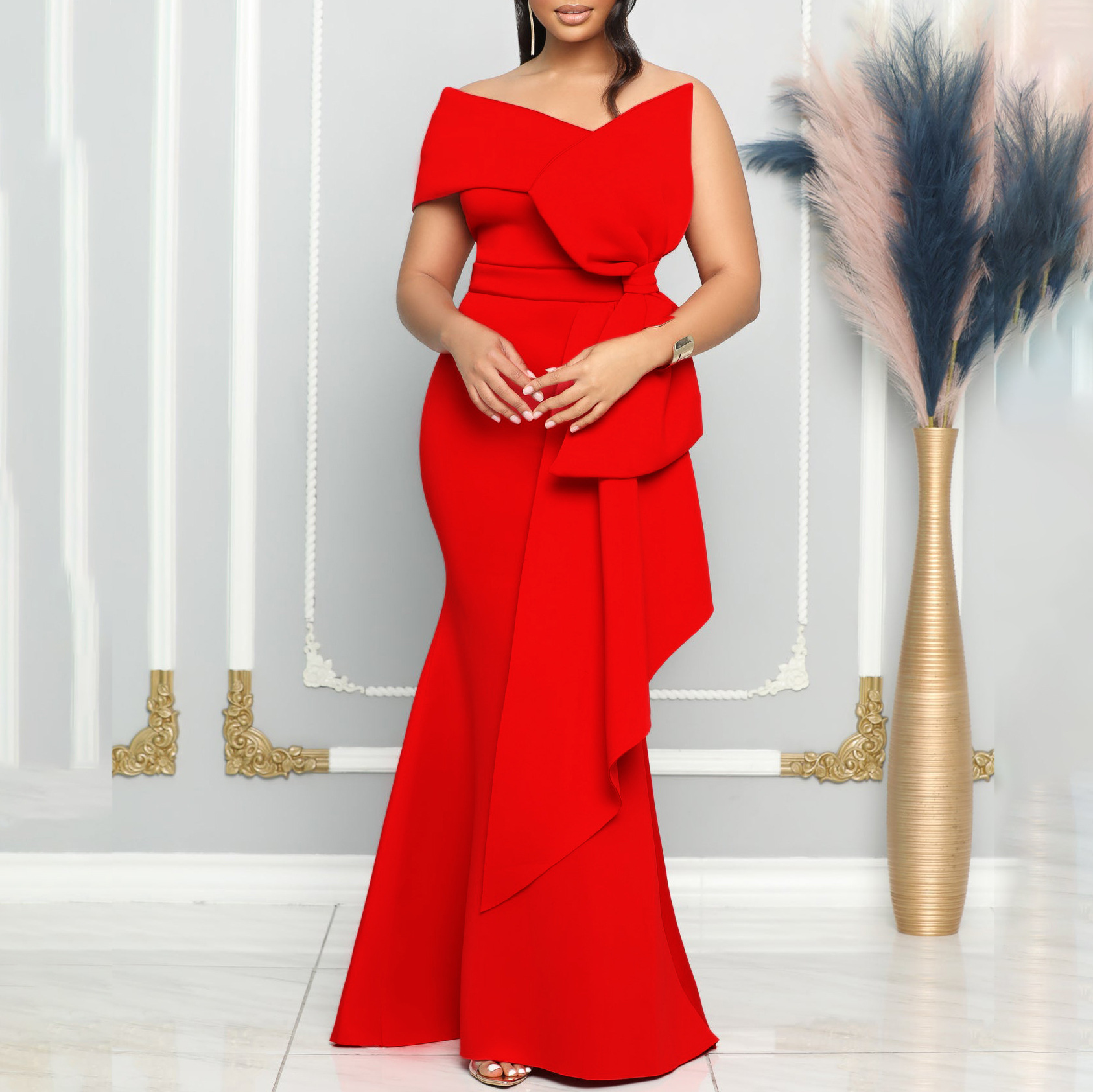 Women's Fashion Personality Tube Top Dress