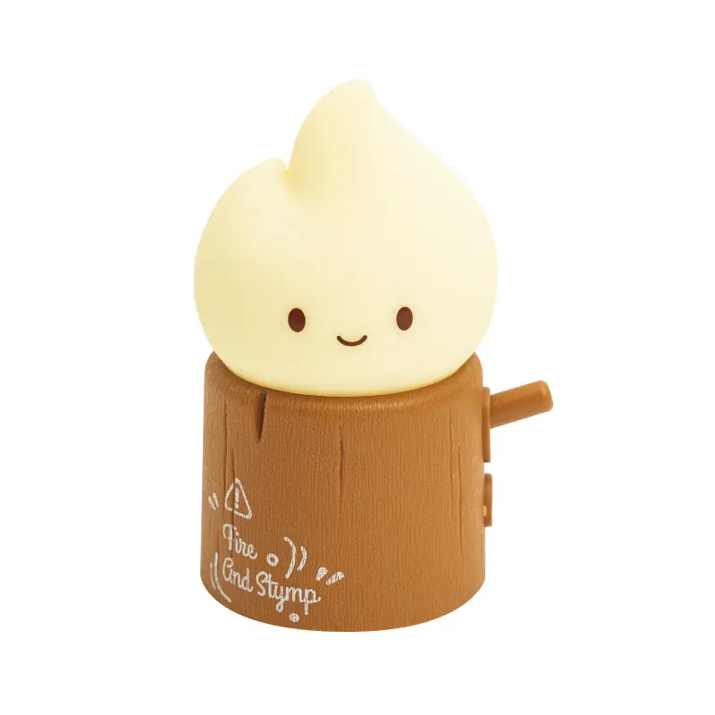 Desktop Decoration New Tree Pile Flame Small Night Lamp
