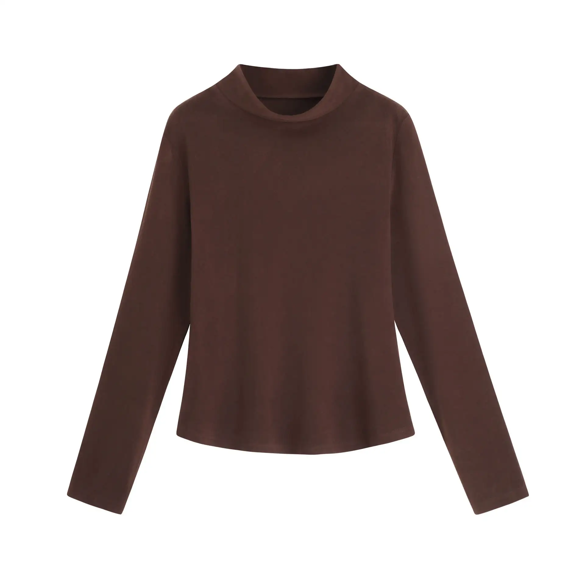 Plus Size Women's Thickened Multi-color Turtleneck Bottoming Shirt