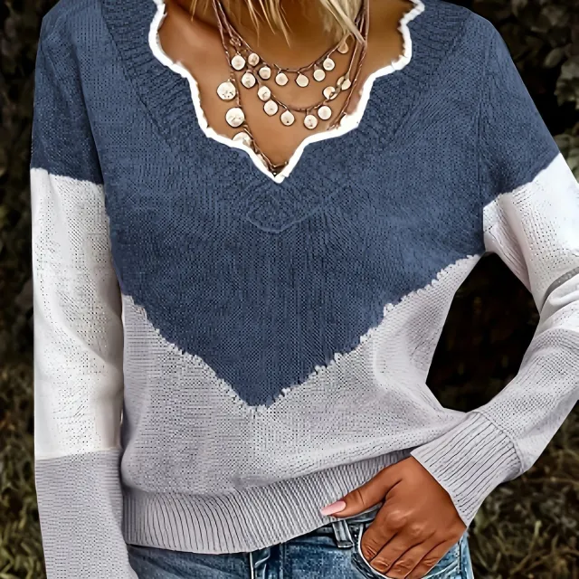 Soft Plus Size Sweater Soft Polyester Blend Women's Plus Hazeblue - Shop at LoveMi
