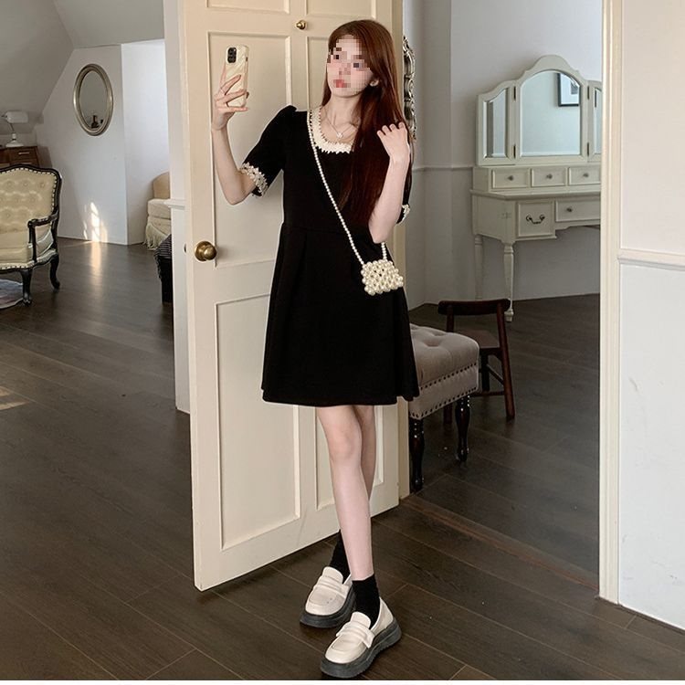 Summer Slim-fit Slimming Lace French Dress