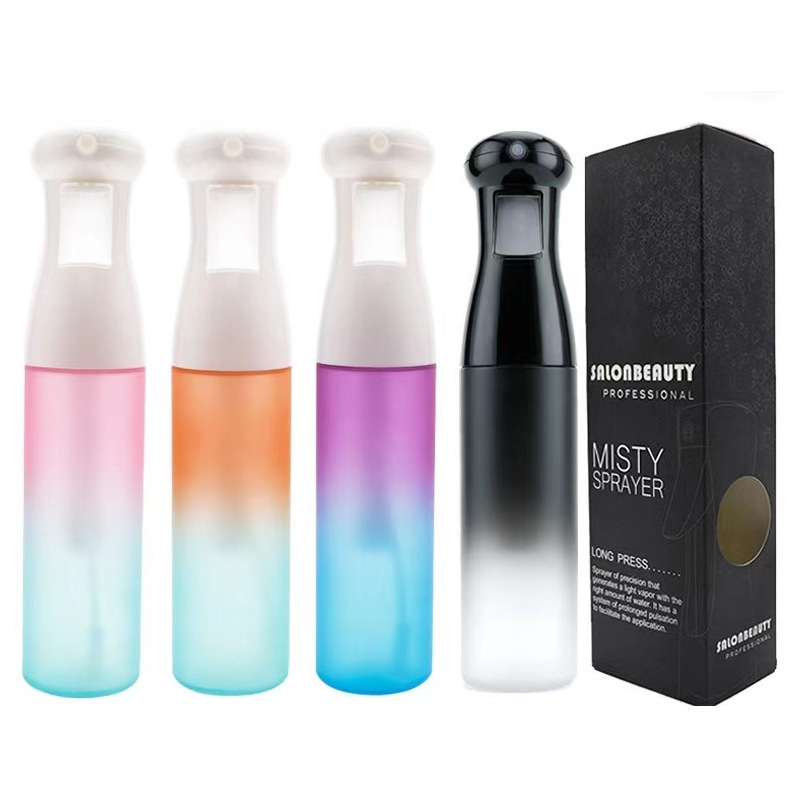 Gradient-color Cosmetic Travel Spray Bottle For High-pressure Sprayers