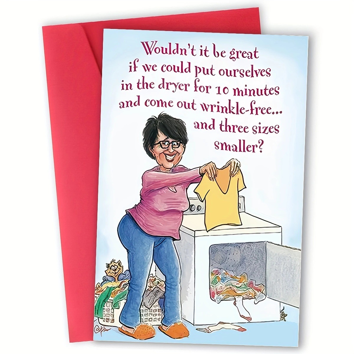 Funny Birthday Card With Envelope Gag-themed Greeting Card For A Hilarious Gift