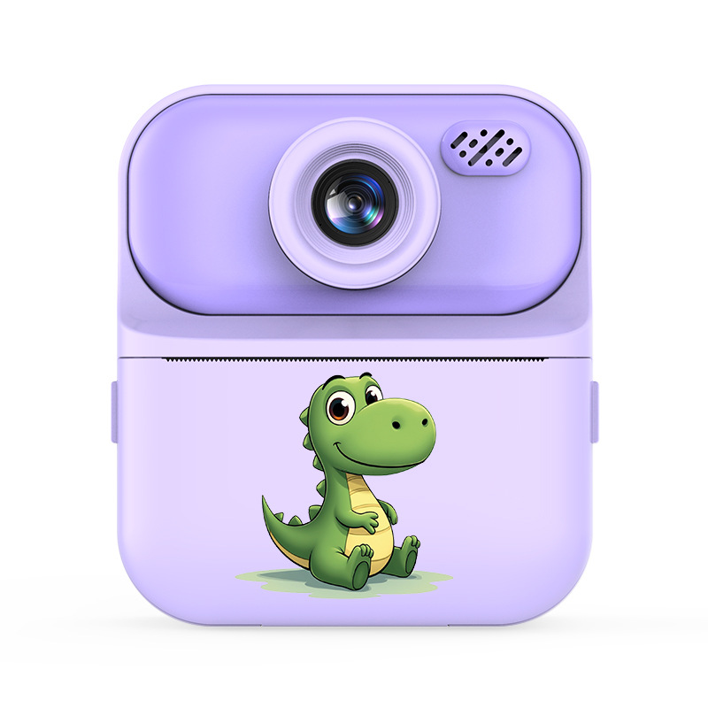 Childrens Print-on-Demand Camera With HD Cartoon Design And Dual Cameras