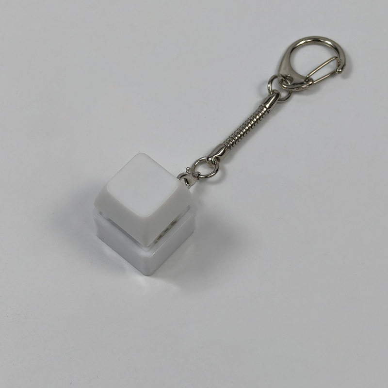 Stress-relief Keychain Toy With Finger-popping Buttons For Venting