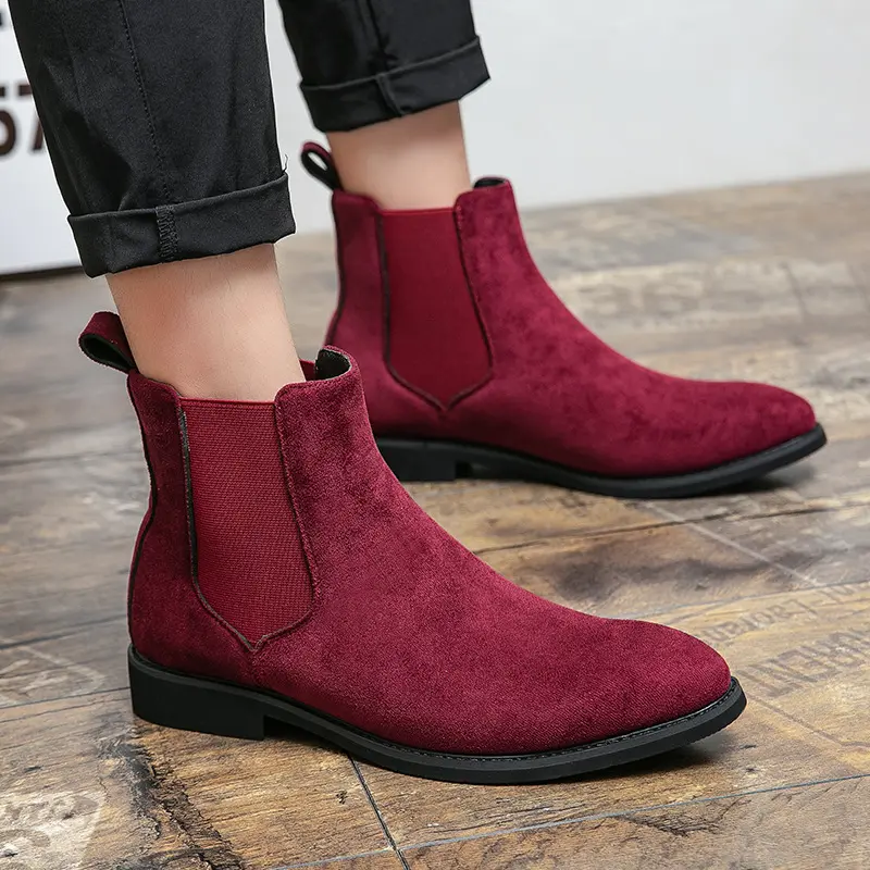 Plus-size Formal Casual Shoes High-top Leather European