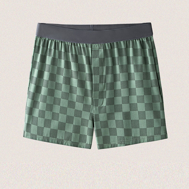 Long-staple Cotton Modal Men's Antibacterial Loose Shorts