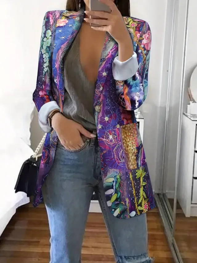 European And American Style Colorful Series Fashion High Sense Spring And Autumn New Casual Suit G76Z558 - Shop at LoveMi