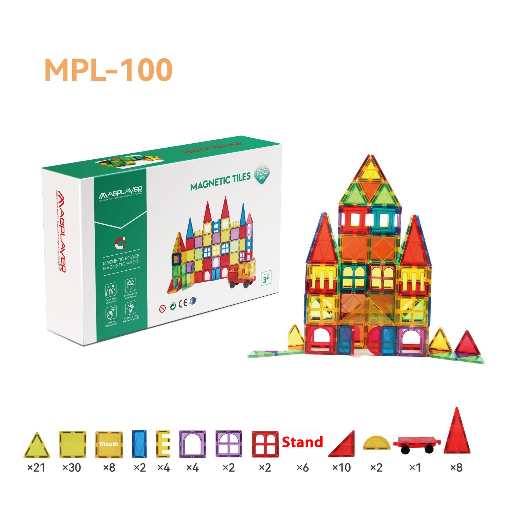 MPL100PCS Boxed