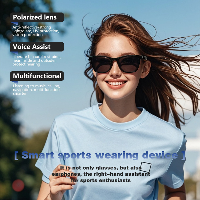 Bluetooth Glasses With Blue-light-blocking Lenses