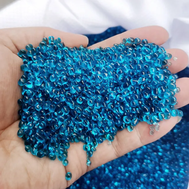 Sea Blue Glass Sand Beads Fish Tank Landscaping Decoration Dark 3To4Mm - Shop at LoveMi