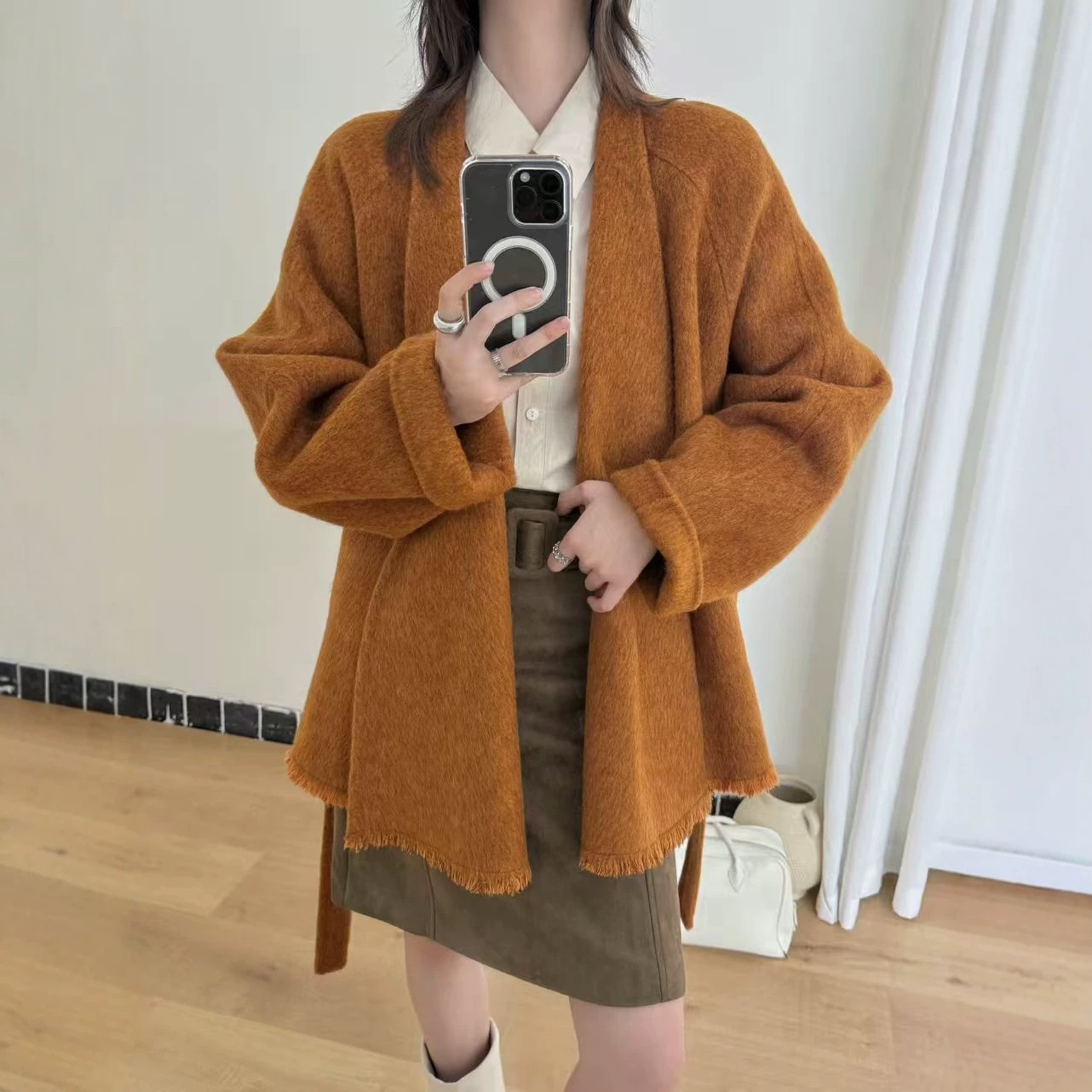Women's Autumn Double-sided Wool Coat
