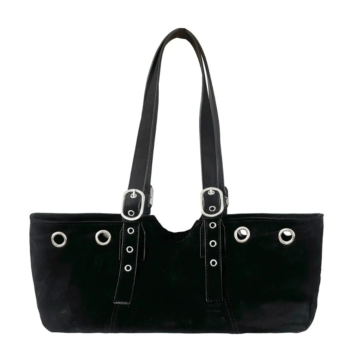 Retro Suede Fluffy Handheld Shoulder Bag For Women