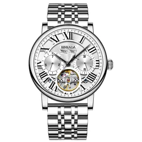 Side profile of the watch casing