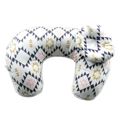 U-shaped Baby Nursing Multifunctional Baby Nursing Pillow - Red Geometry - View 1