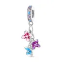 Colored Flowers Pendant