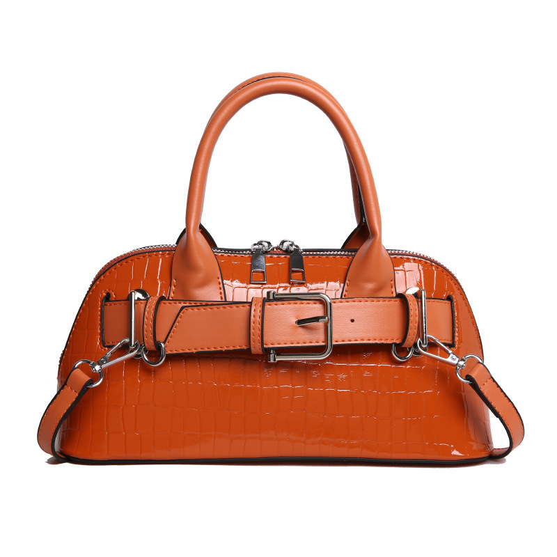 Sac Épaule Femme Boucle Ceinture PU — Bandoulière Élégante 1