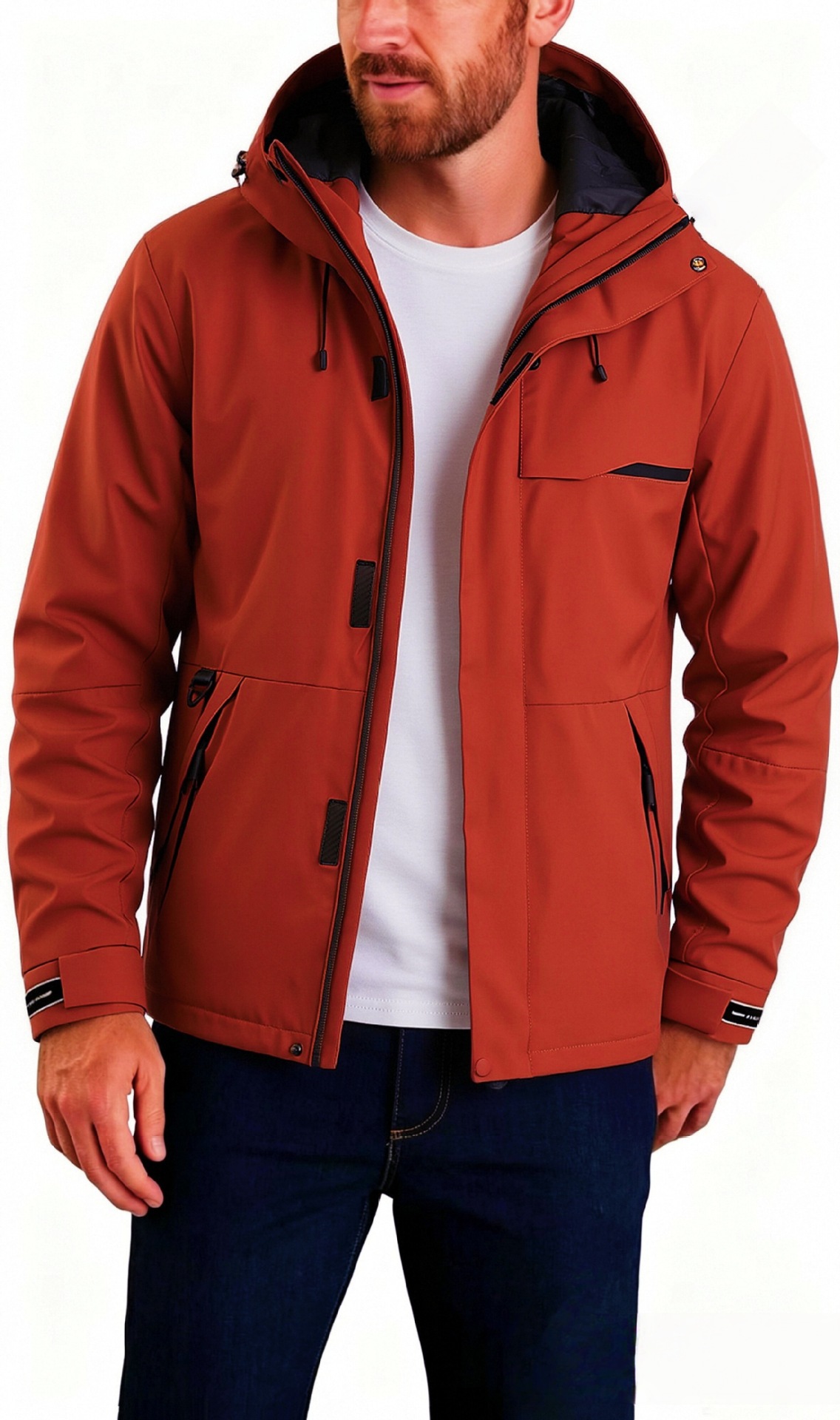 Loose-Fit Hooded Jacket, picture 4 of 8