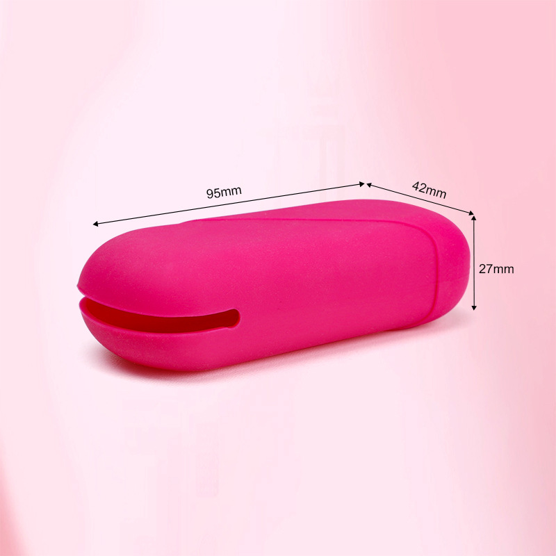 Silicone Case Rose Red