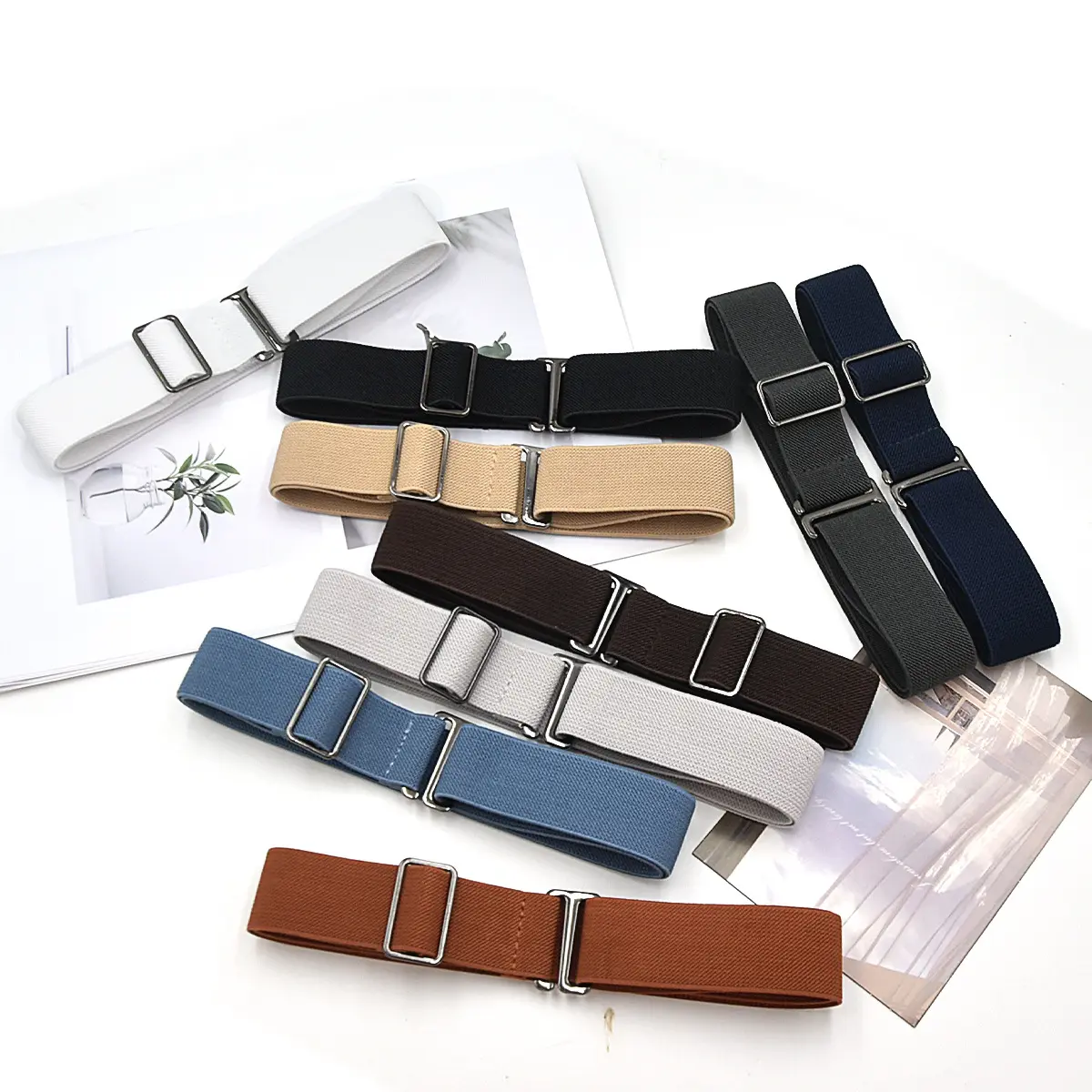 Lazy Waist Belt Womens Elastic Stretchy Decorative