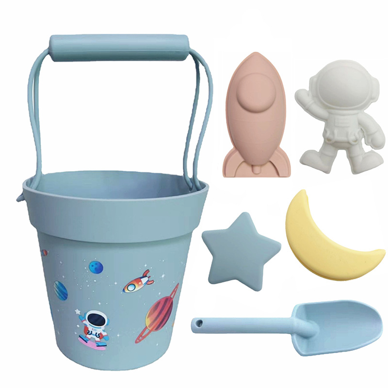 Beach Bucket Alien Blue