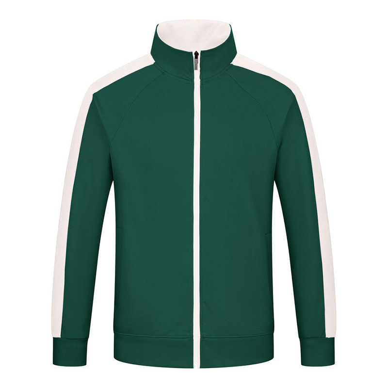 Men's Casual Standing Collar Hoodie Jacket