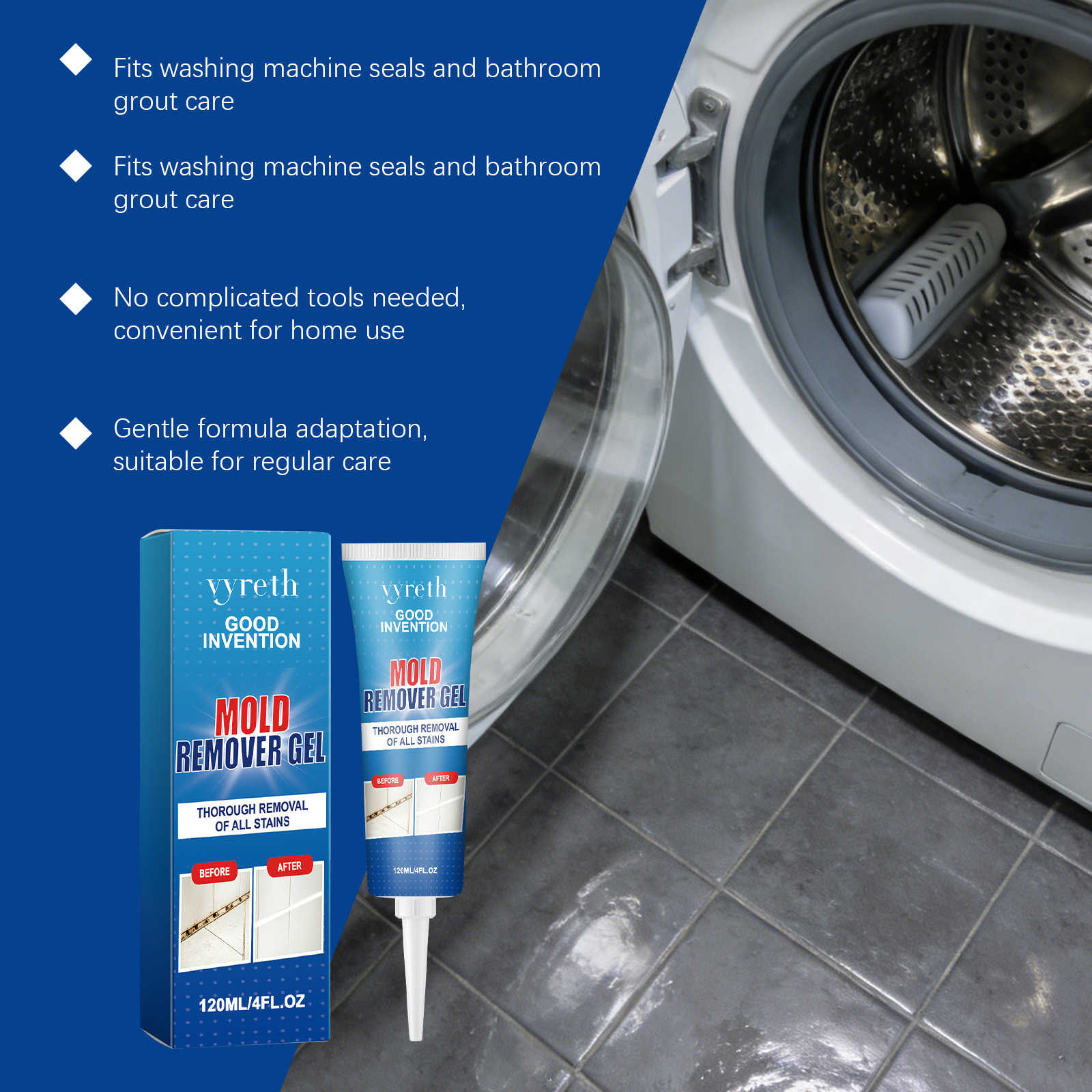 Household Washing Machine Mold Removal Cleaner