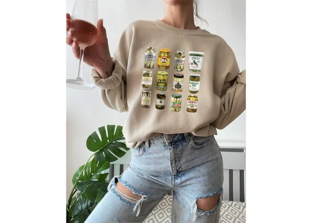 Sweater Round Neck Letter Loose Comfortable Top Women Ap230722019 Xl - Shop at LoveMi