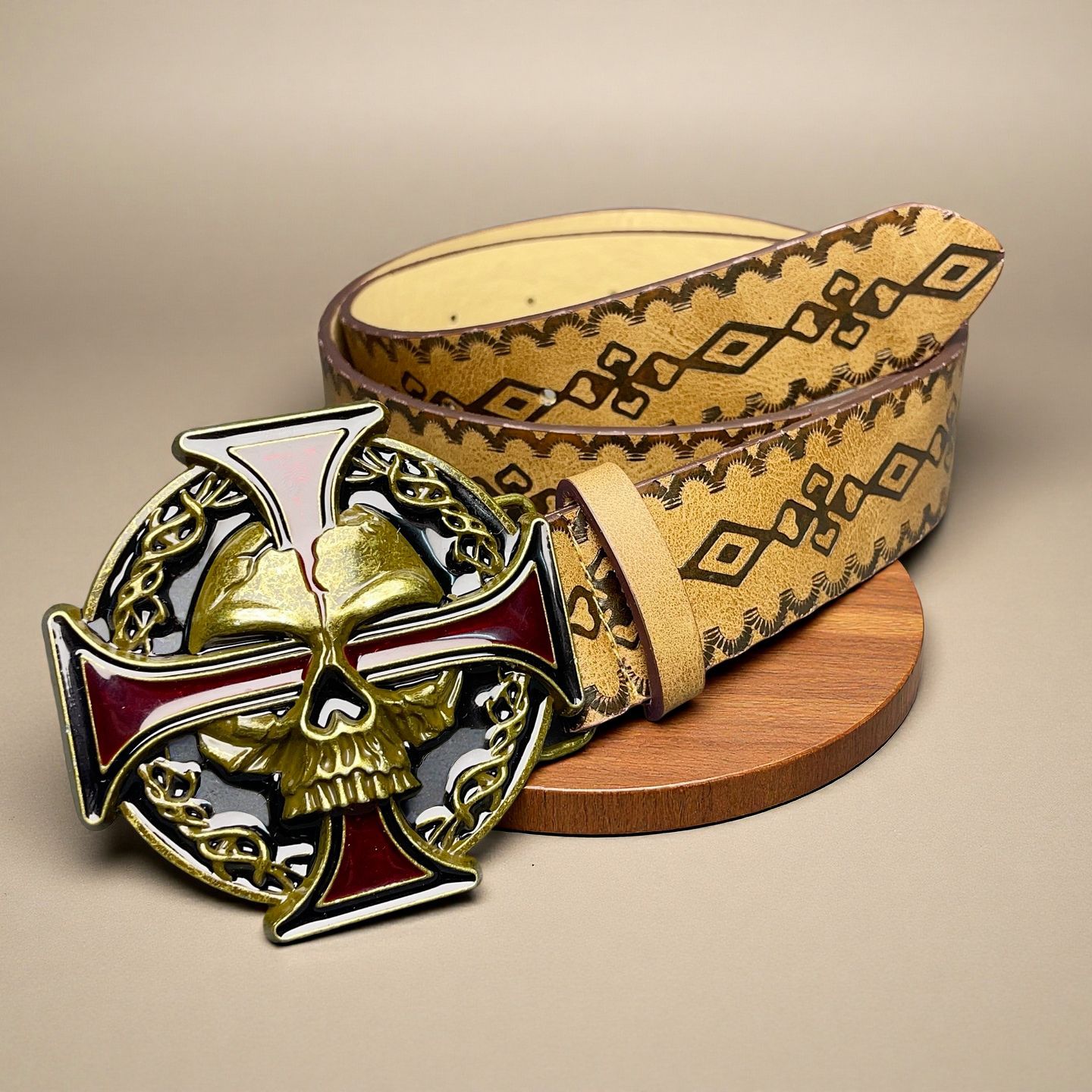 Punk-inspired Design With Snap Buttons And Textured Patterns