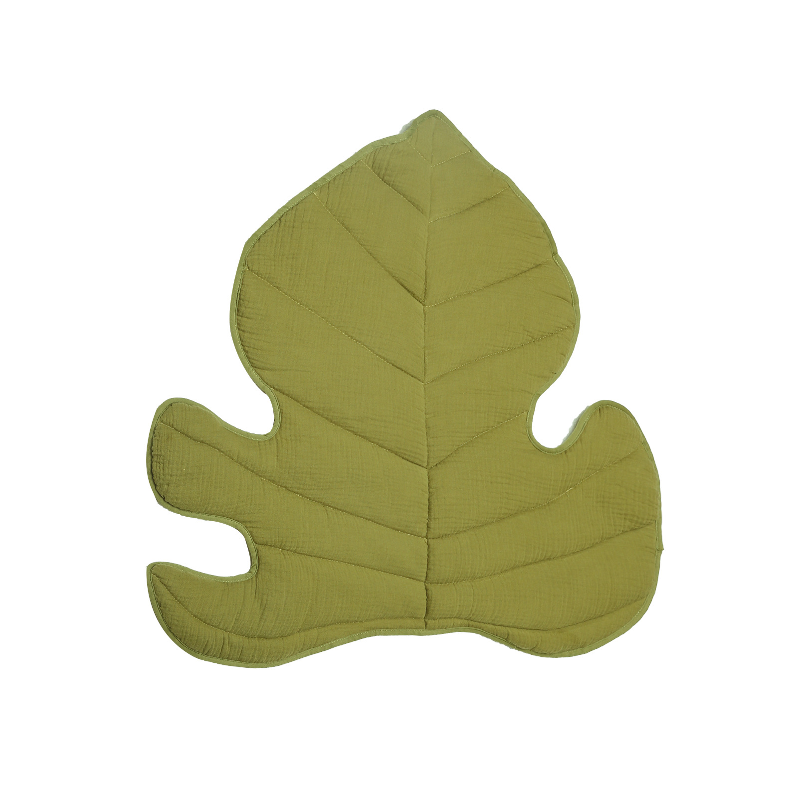 Back Of Turtle Leaf Mat Green