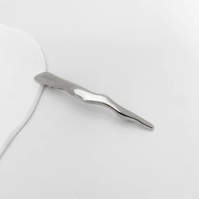 Irregular Spring Clip Alloy Barrettes Loose Clip Back Head 365 White K Hill Style - Shop at LoveMi