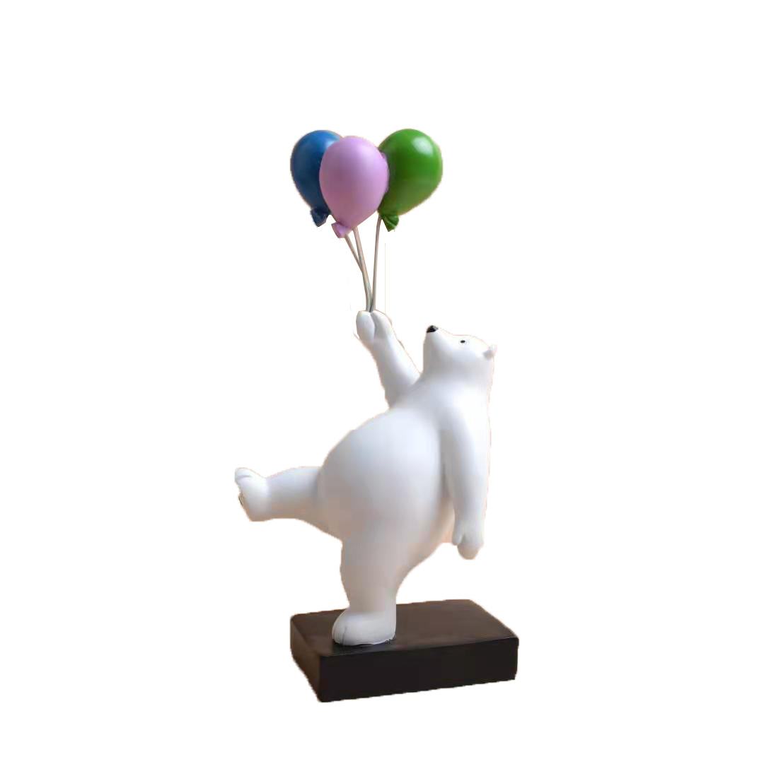 Wall-mounted Balloon Bear Decoration For Living Room And Bedroom Backdrops 5