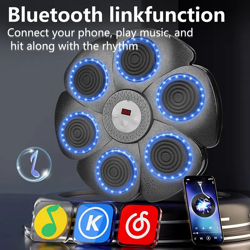 Smart Music Boxing Machine Wall Target Indoor