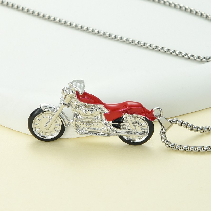 Fashion Motorcycle Necklace Hipster Punk