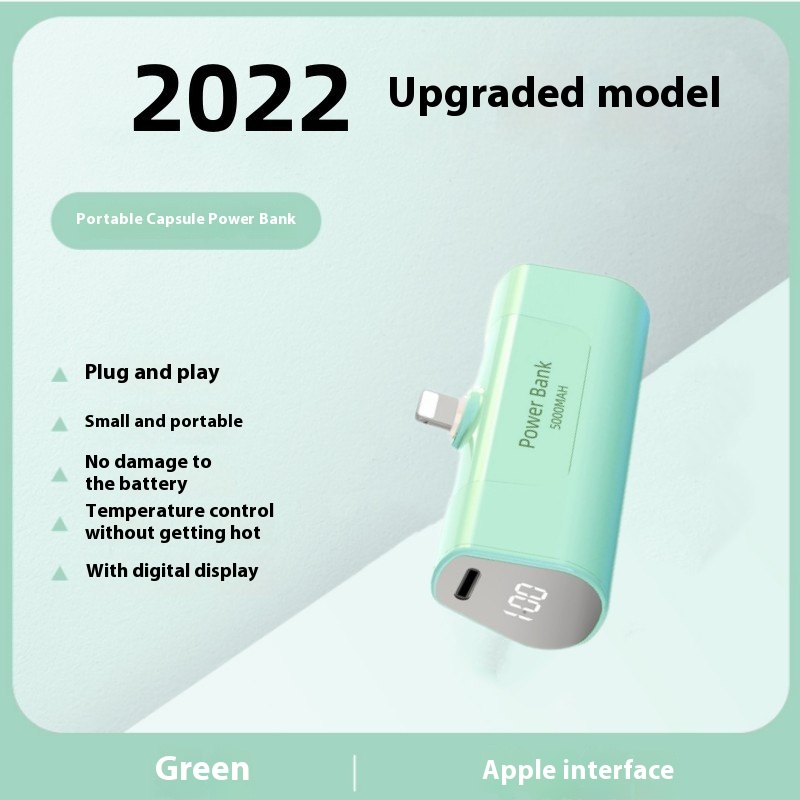 Green Fast Charging Apple