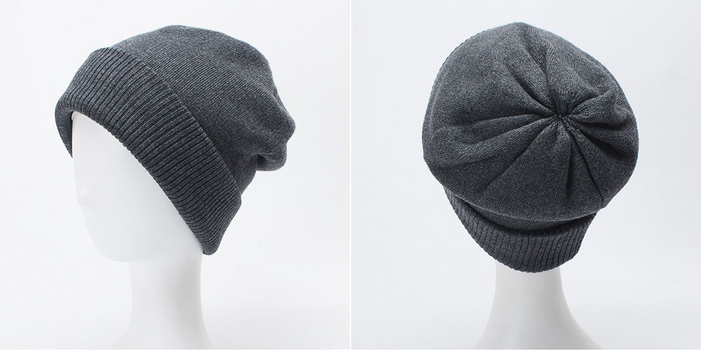 Title 10, Double Layer Thickened Wool Knitted Hat Childre...