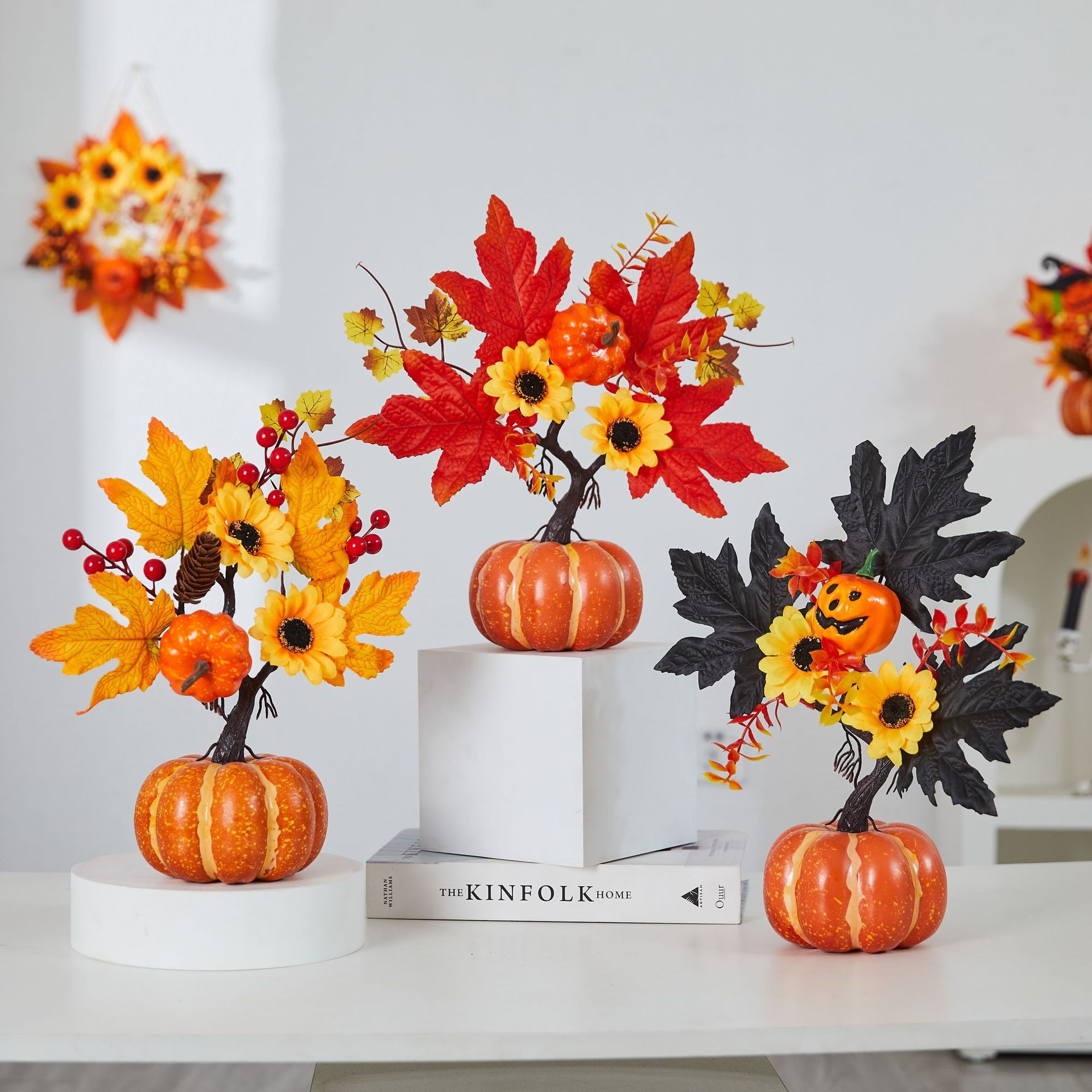 Halloween Decorative Artificial Pumpkin Ornament
