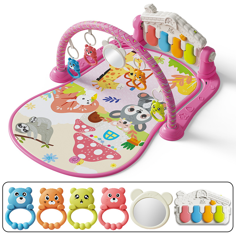Baby Foot Piano Play Mat Early Education Musical Rattle — foto 7