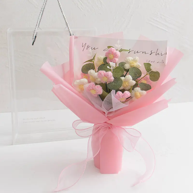 Best-selling Hand-crocheted Yarn Bouquet