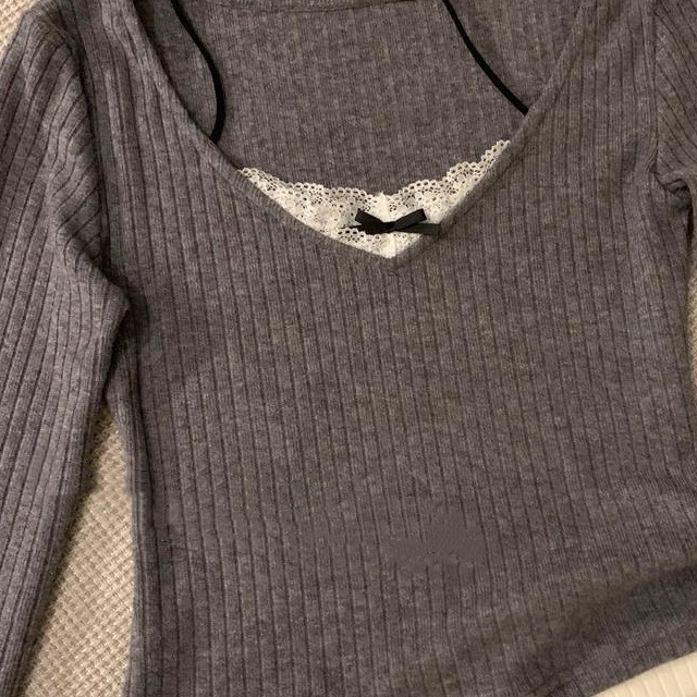 Women's Patchwork Halterneck Long-sleeved Knitwear