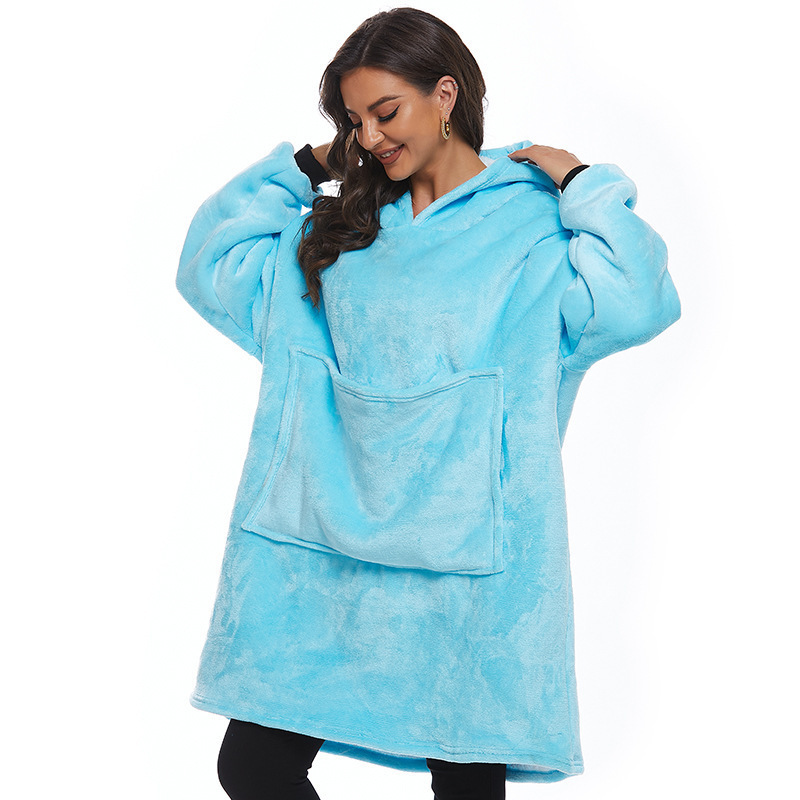 Autumn And Winter Pet Pocket Lazy Blanket Sweatshirt Hoodie - Image 7