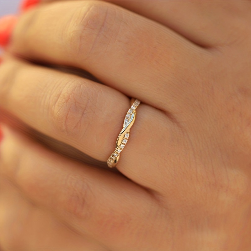 خاتم فاشن بتصميم الصليب الفريد للنساء