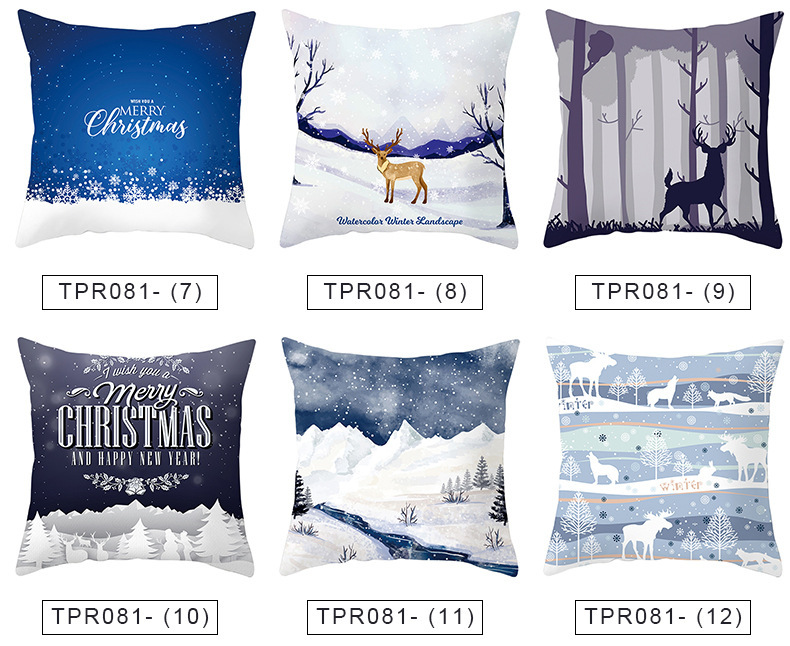 Title 4, Household Goods Christmas Pillow Cover