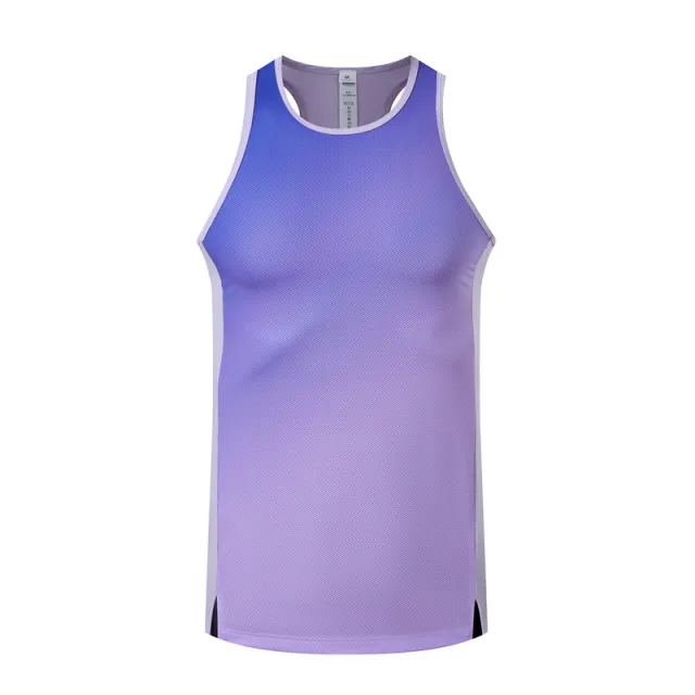 Quick Drying Clothes Vest Workout Sleeveless Exercise Workout Training T shirt Orchid - Shop at LoveMi
